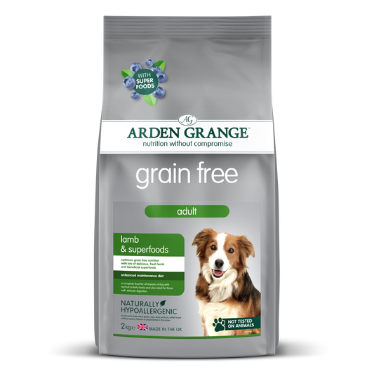 Arden Grange Adult Dog Grain Free Lamb & Superfoods 2kg