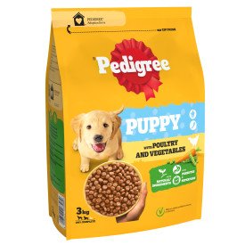 Pedigree Complete Puppy Poultry & Vegetables 3kg