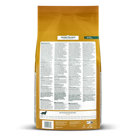 Arden Grange Adult Dog Duck & Rice 2kg