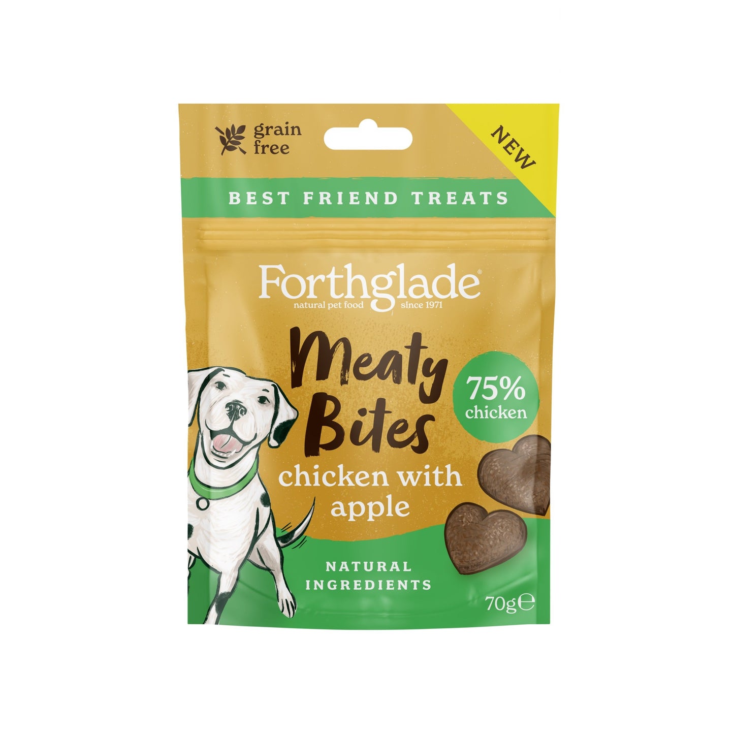 * Forthglade Meaty Bites Chicken with Apple 70g x 10