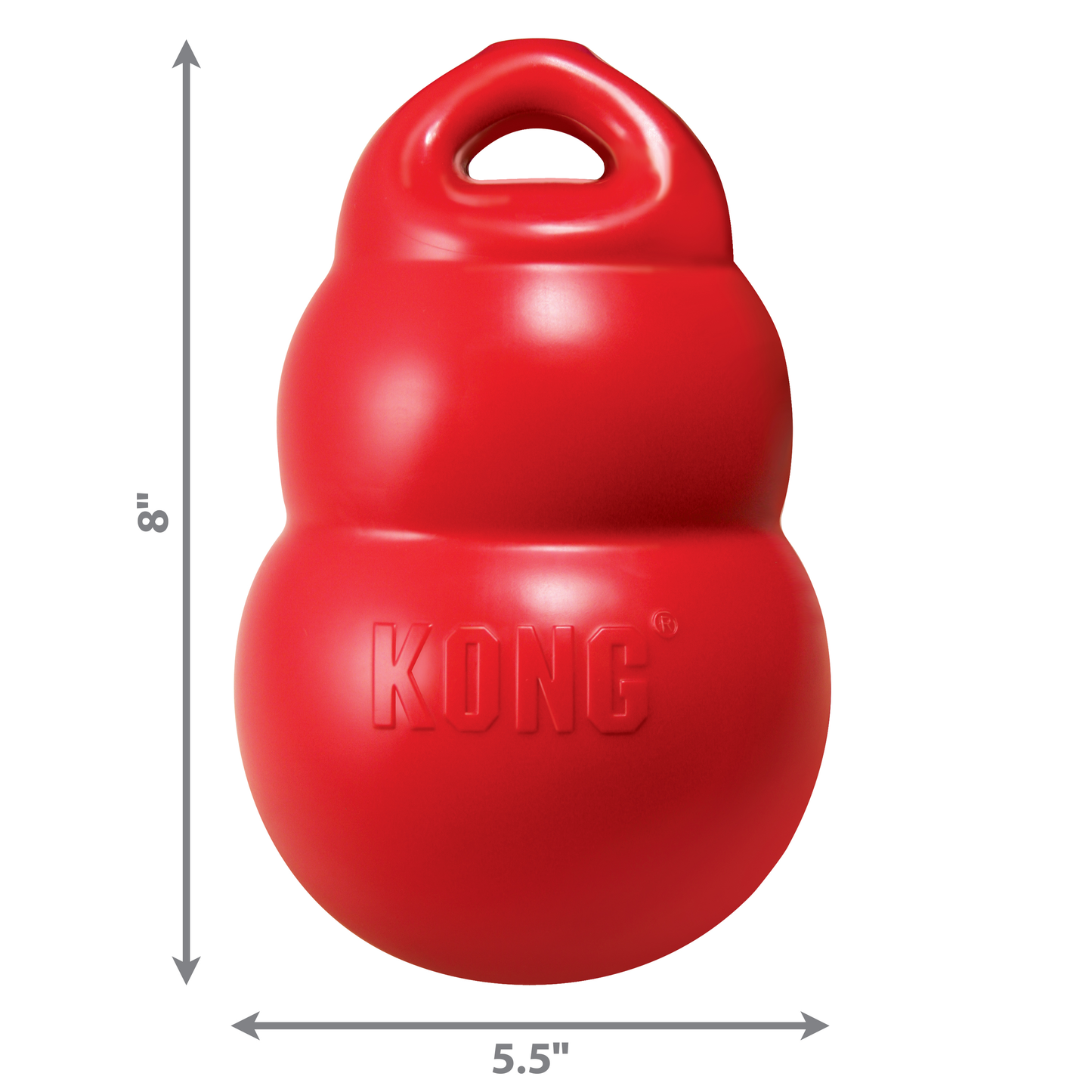 KONG Bounzer - Red Large 8" x 1