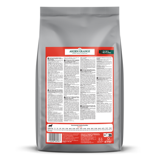 Arden Grange Adult Dog Grain Free Chicken & Superfoods 12kg