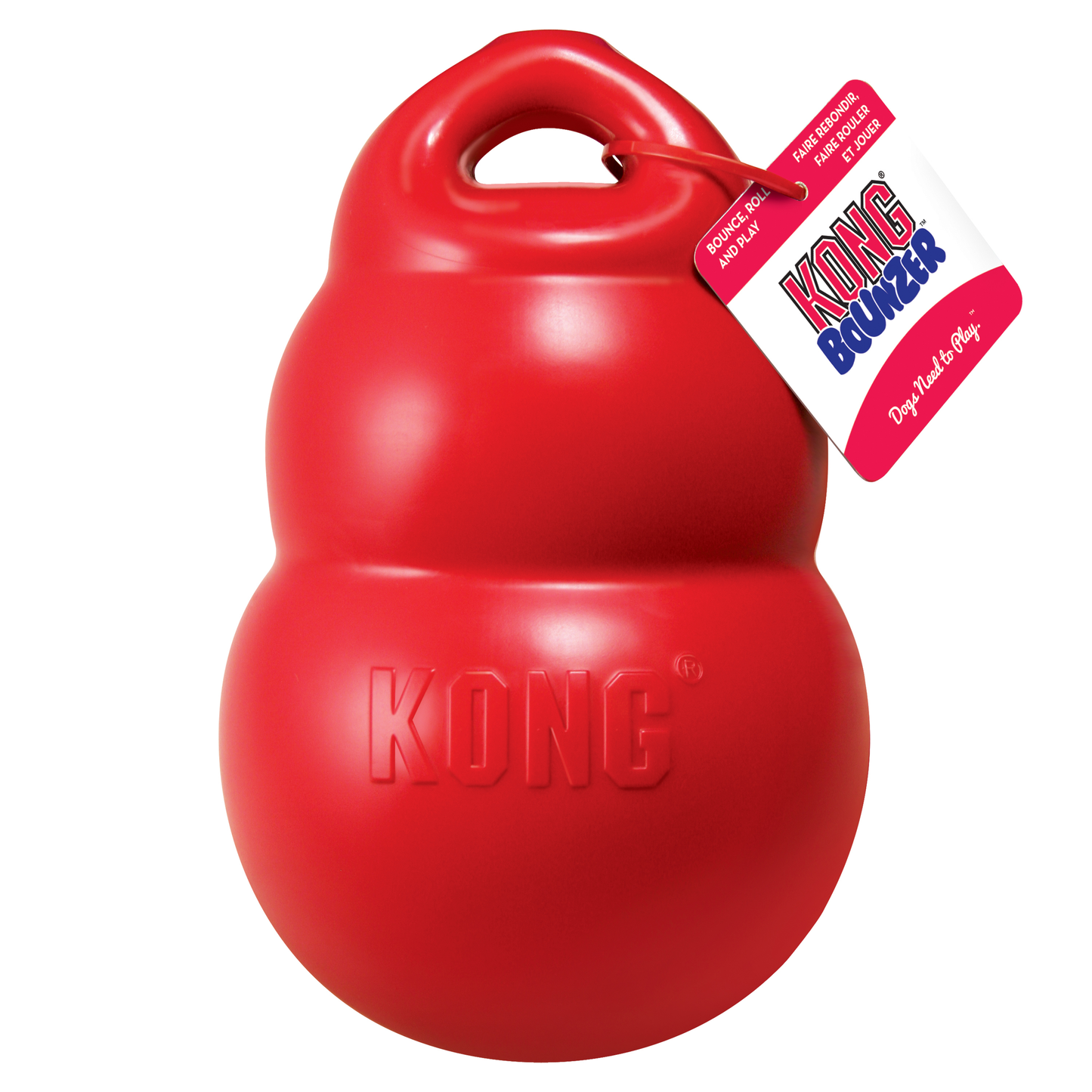 KONG Bounzer - Red Large 8" x 1