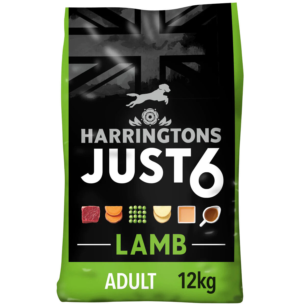 Harringtons Just 6 Lamb Dry Adult Dog Food 12kg