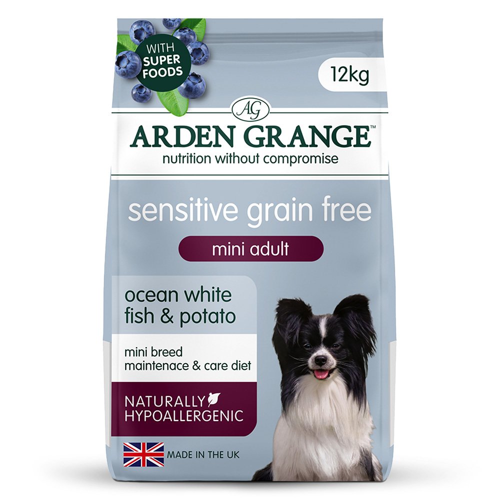 Arden Grange Adult MINI Dog Sensitive Ocean White Fish & Potato 6kg