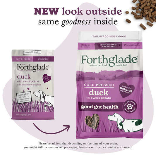 Forthglade Cold Pressed Adult Dog GRAIN FREE Duck 6kg