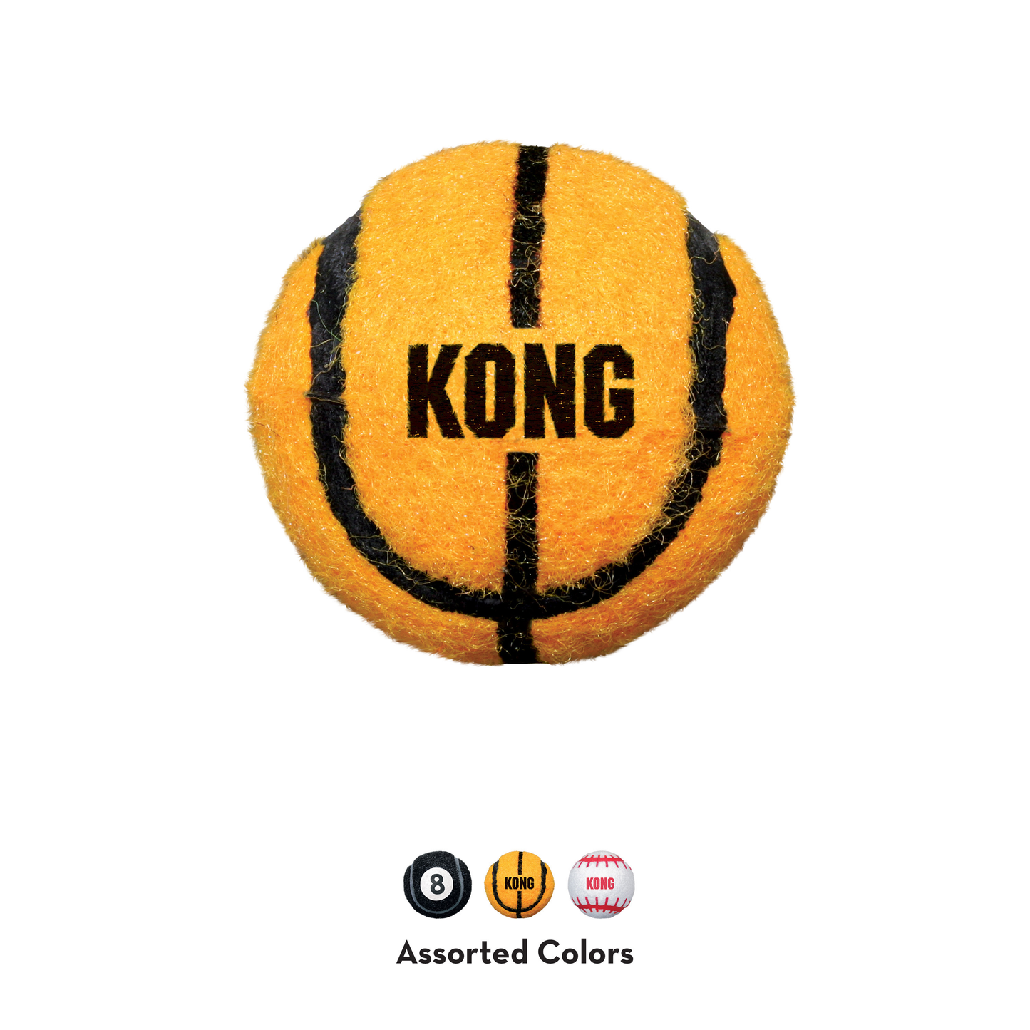 KONG Sport Balls Large 3½" Net of 2 x 1