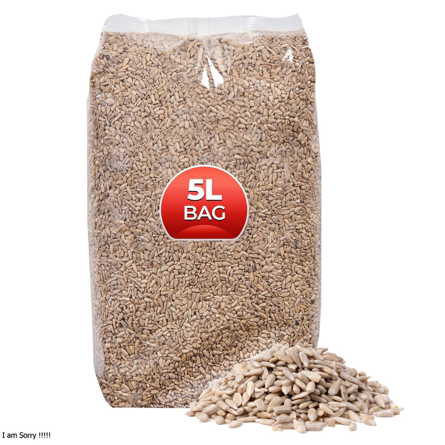 5L Bag Sunflower Hearts- Beewarm Wild Birds Food