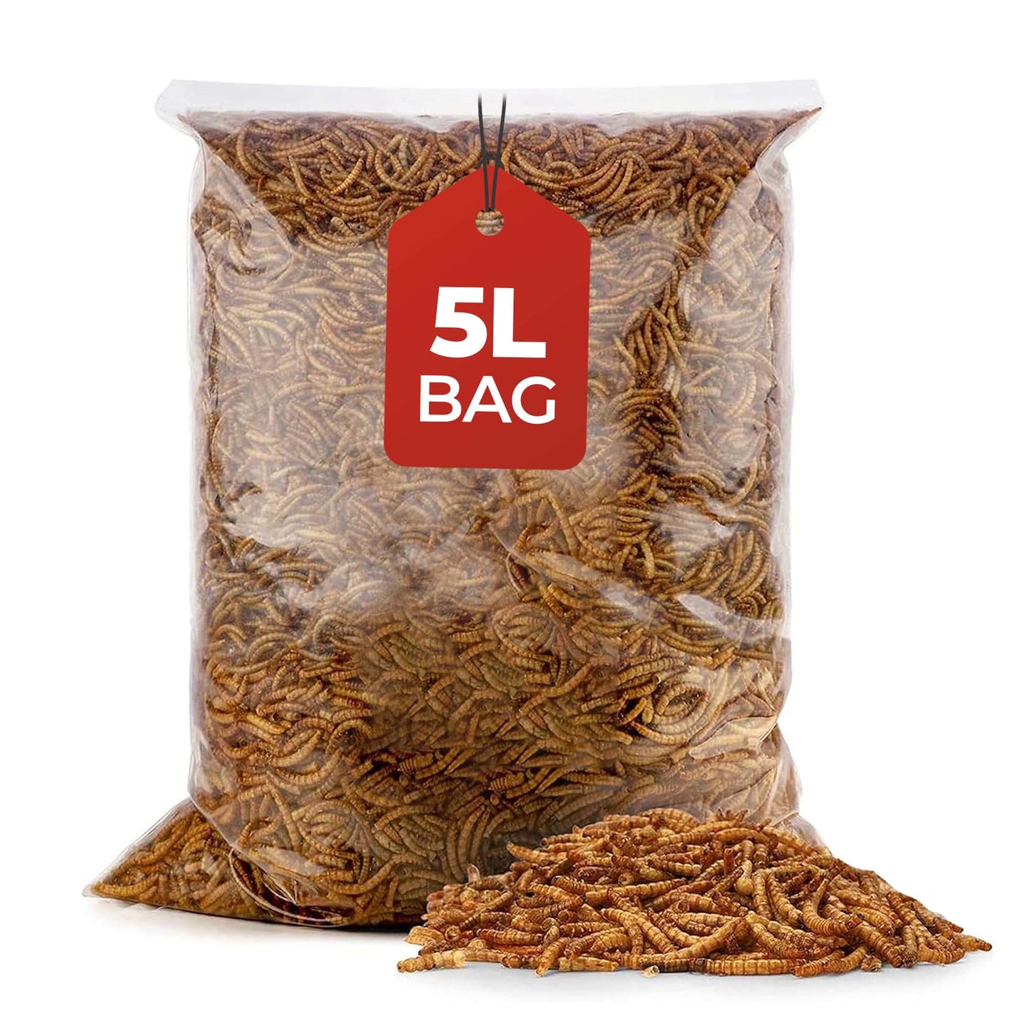 5L Bag Mealworms- Beewarm Wild Birds Food