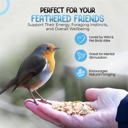 5L Tub Peanuts Granules- Beewarm Wild Birds Food