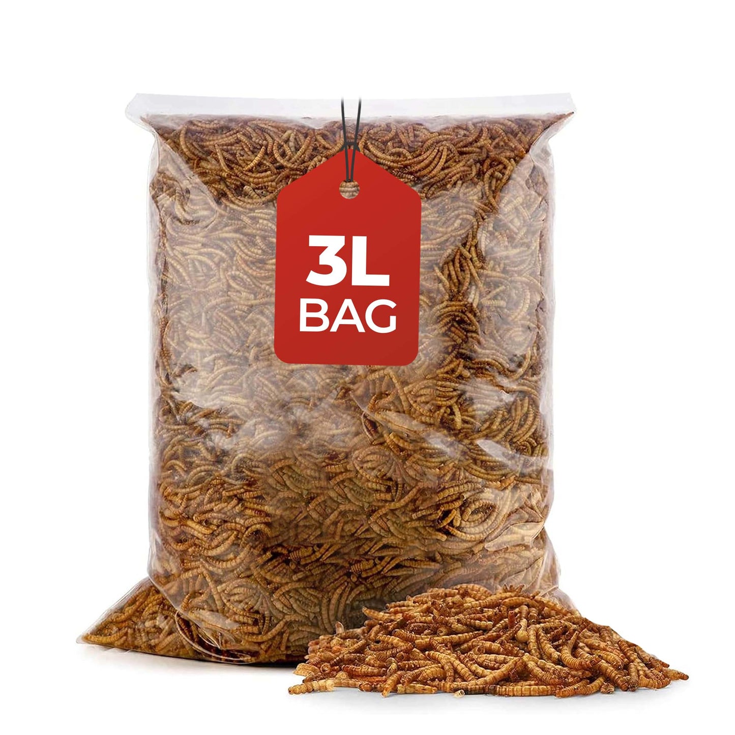3L Bag Mealworms- Beewarm Wild Birds Food