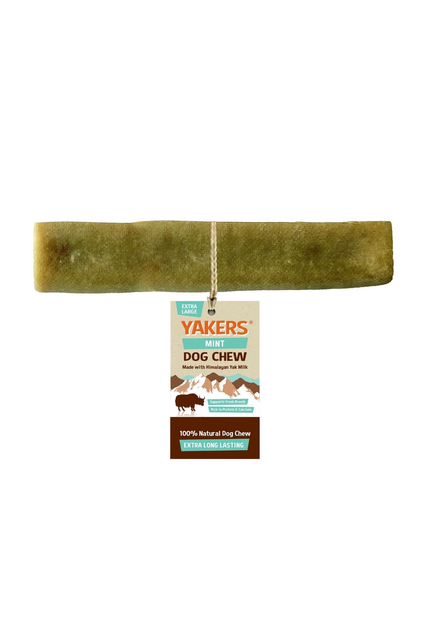 Yakers Dog Chew MINT Extra-Large x 10