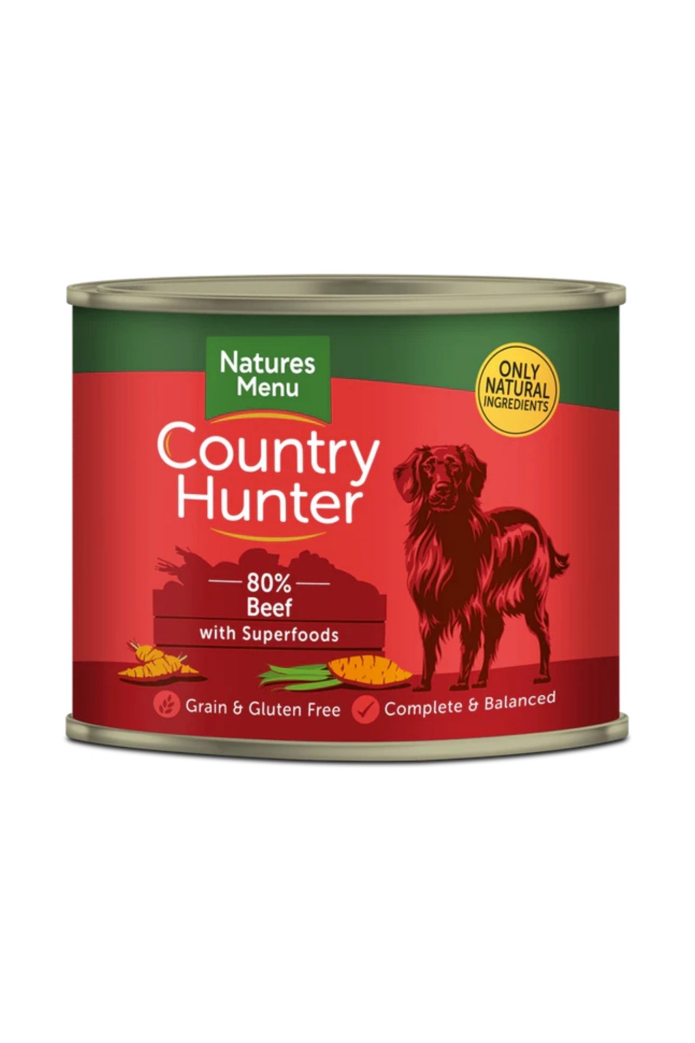 Country Hunter Cans Beef with Superfoods For Adult Dogs