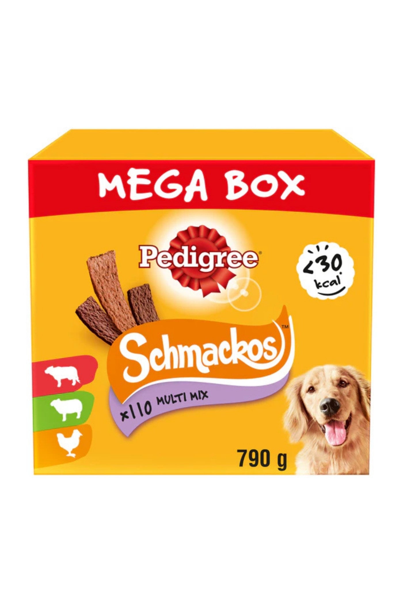 Pedigree Schmackos Dog Sticks Multi MEGA BOX 790g x 1