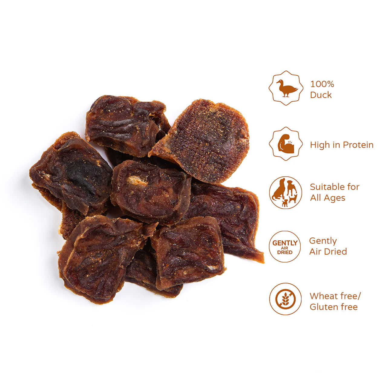 ProReward 100% Duck Breast Dog Treats 60g Tube