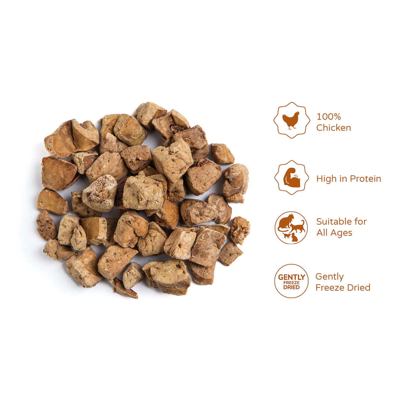 100% Chicken Liver Cat Treats 20g Tube
