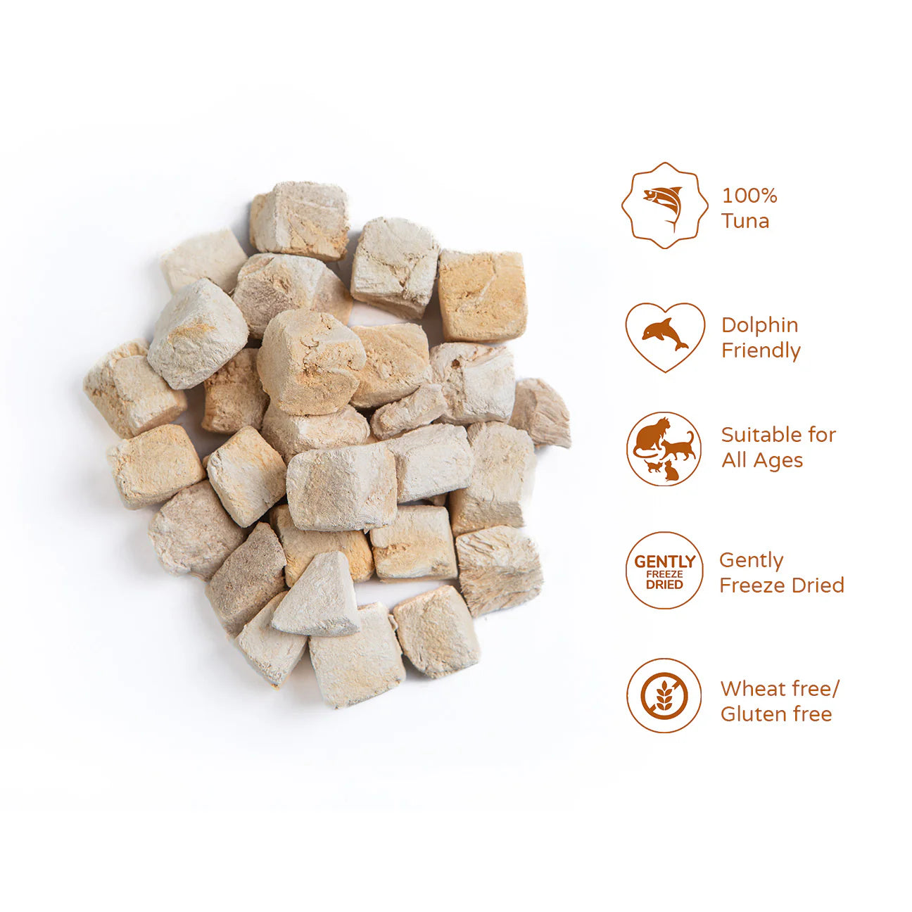 100% Tuna Fillet Cat Treats 25g Tube