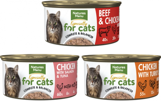 Especially for Cats Cans Cat MultipackFor Adult Cats