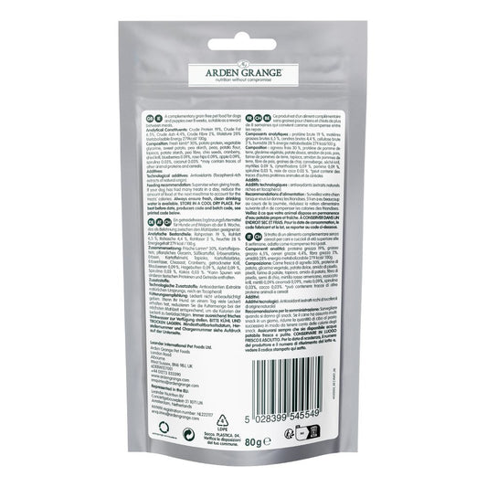 Arden Grange Training Treats GF Lamb & Superfoods 80g x 10