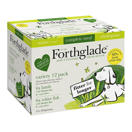 Forthglade Complete Senior Wholegrain Variety 12pk 395g x 1