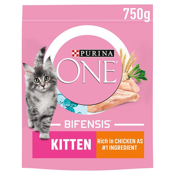 Purina One Kitten Chicken & Whole Grains 750g x 1