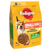 Pedigree Adult Small Dog Poultry & Veg 3kg