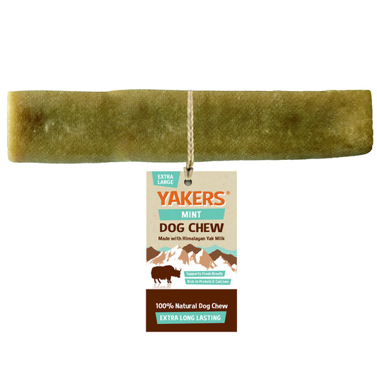 Yakers Dog Chew MINT Extra-Large x 10