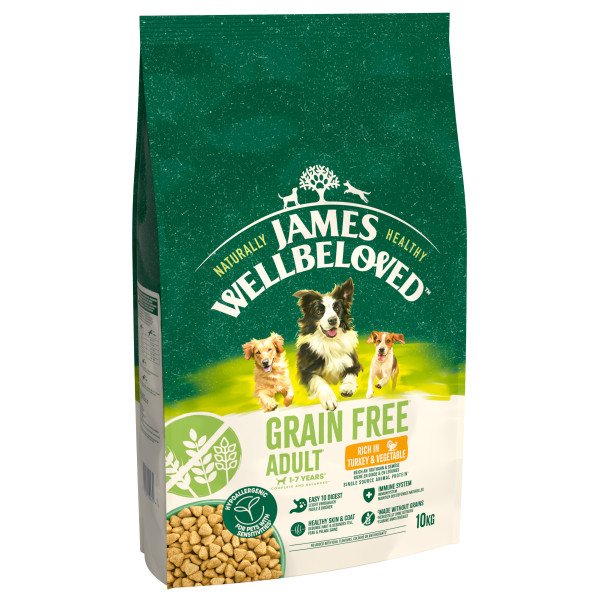 James Wellbeloved Adult Dog Grain-Free - Turkey 10kg