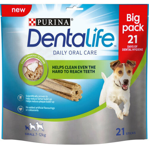 Purina Dentalife Oral Care Sticks Small 21-Stick Loyalty pk x 3