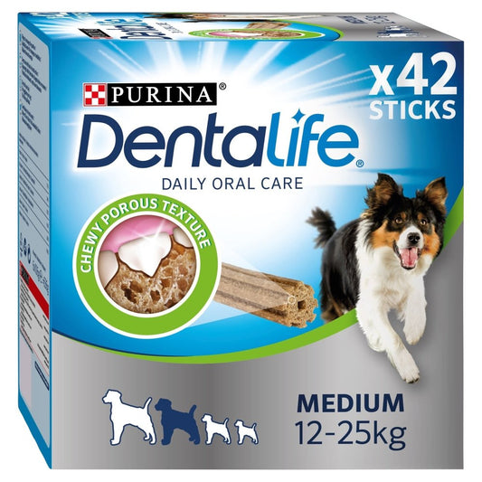 Purina Dentalife Oral Care Sticks Medium 966g 42-Stick x 2