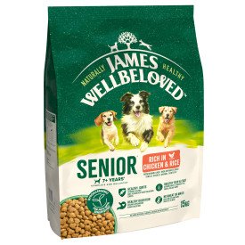 James Wellbeloved Senior Dog Chicken & Rice 15kg