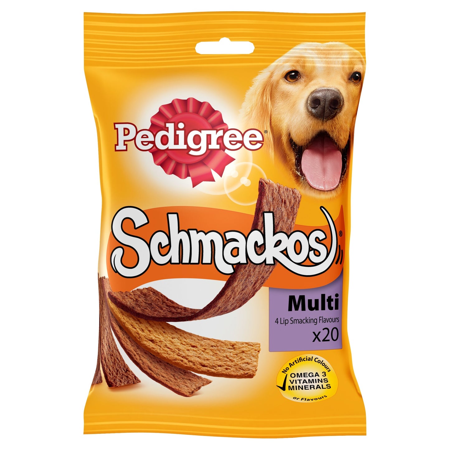 Pedigree Schmackos 20 Sticks - Multi x 9