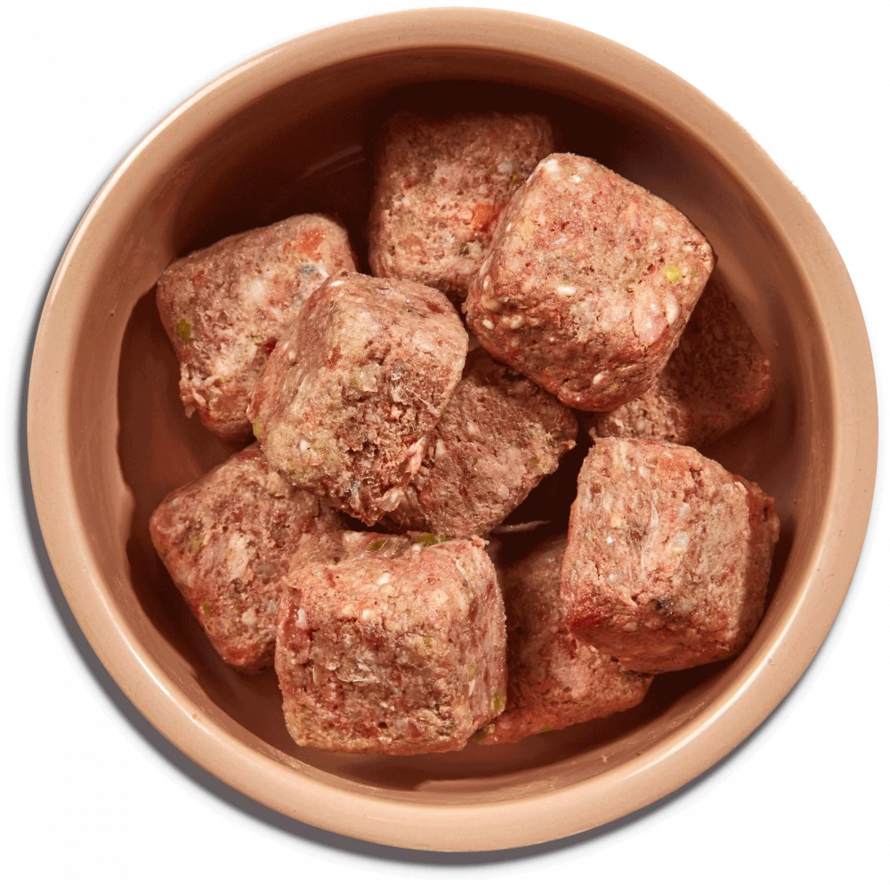 Natures Menu Complete & Balanced Raw 60/40 Beef and Chicken with Vegetables and Brown Rice For Adult Dogs