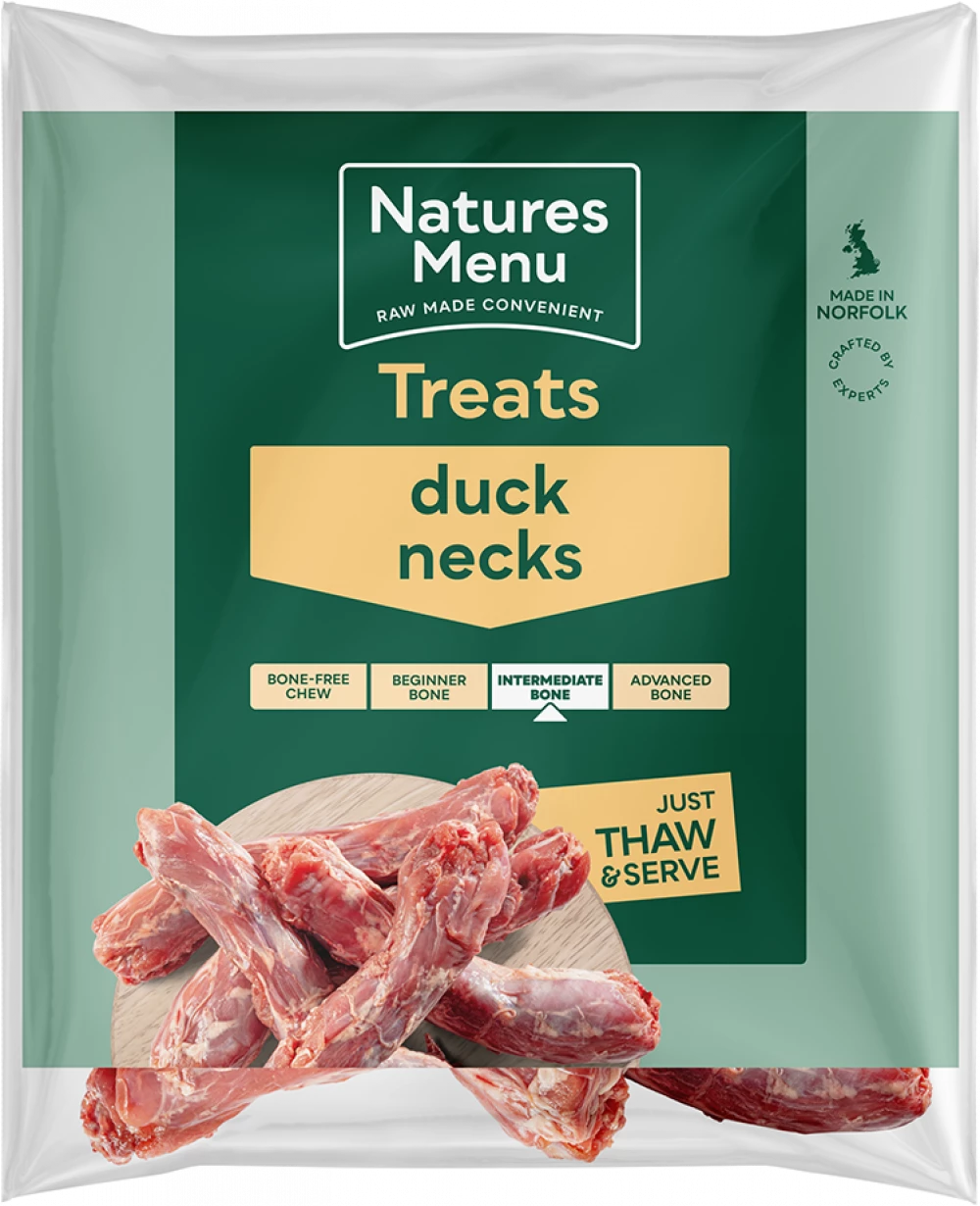 Natures Menu Raw Chews Natures Menu Raw Duck Necks For Dogs