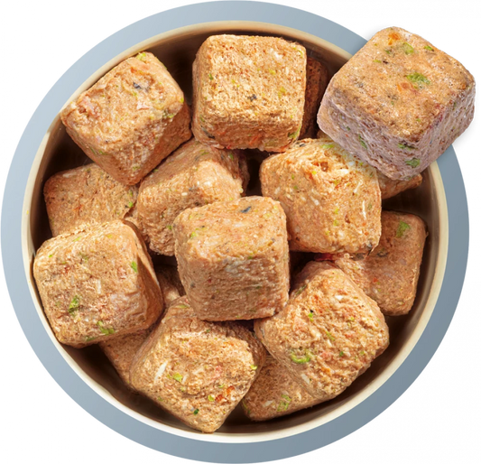 Natures Menu Complete & Balanced Raw 60/40 Fish and Chicken with Vegetables and Brown Rice For Adult Dogs