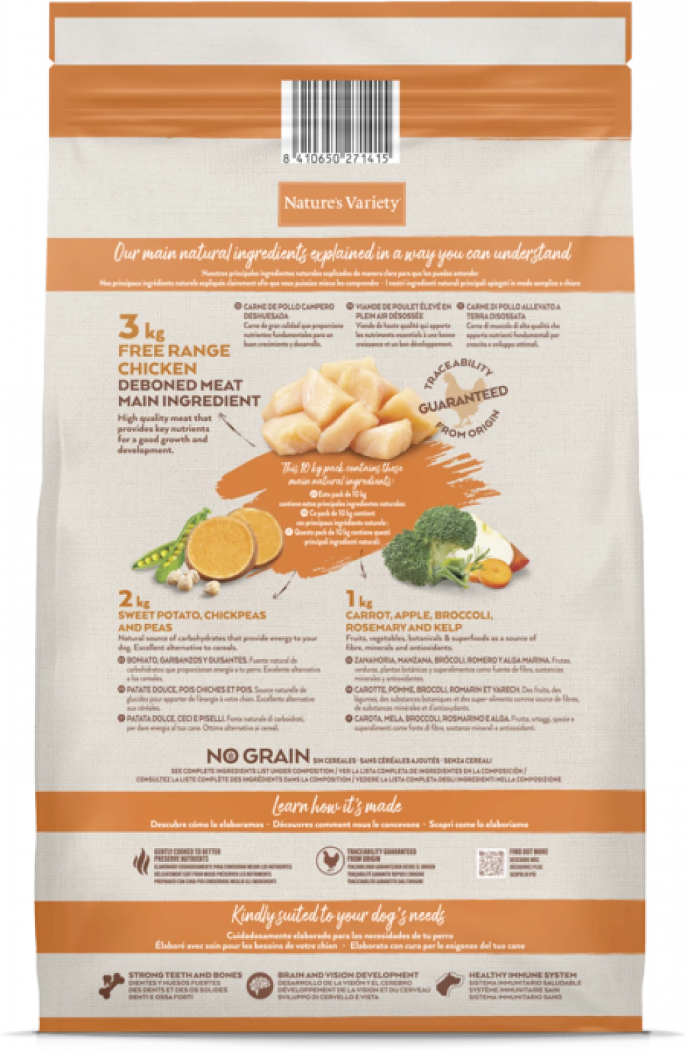 Selected Dry FREE RANGE CHICKEN For Puppies
