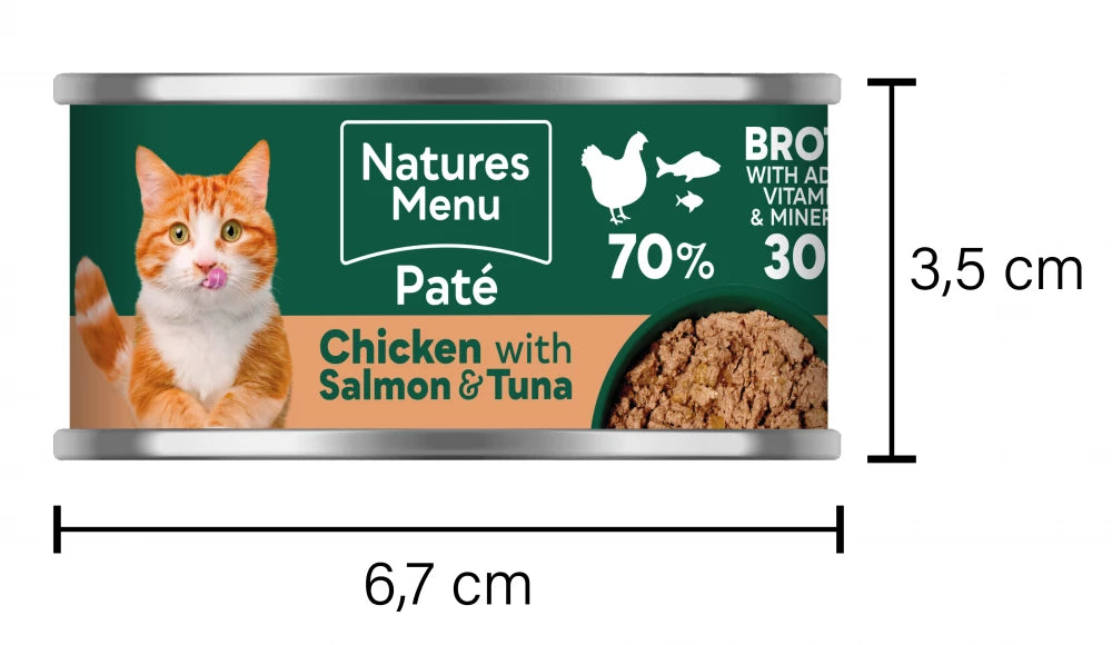 Chicken with Salmon & Tuna For Adult Cats