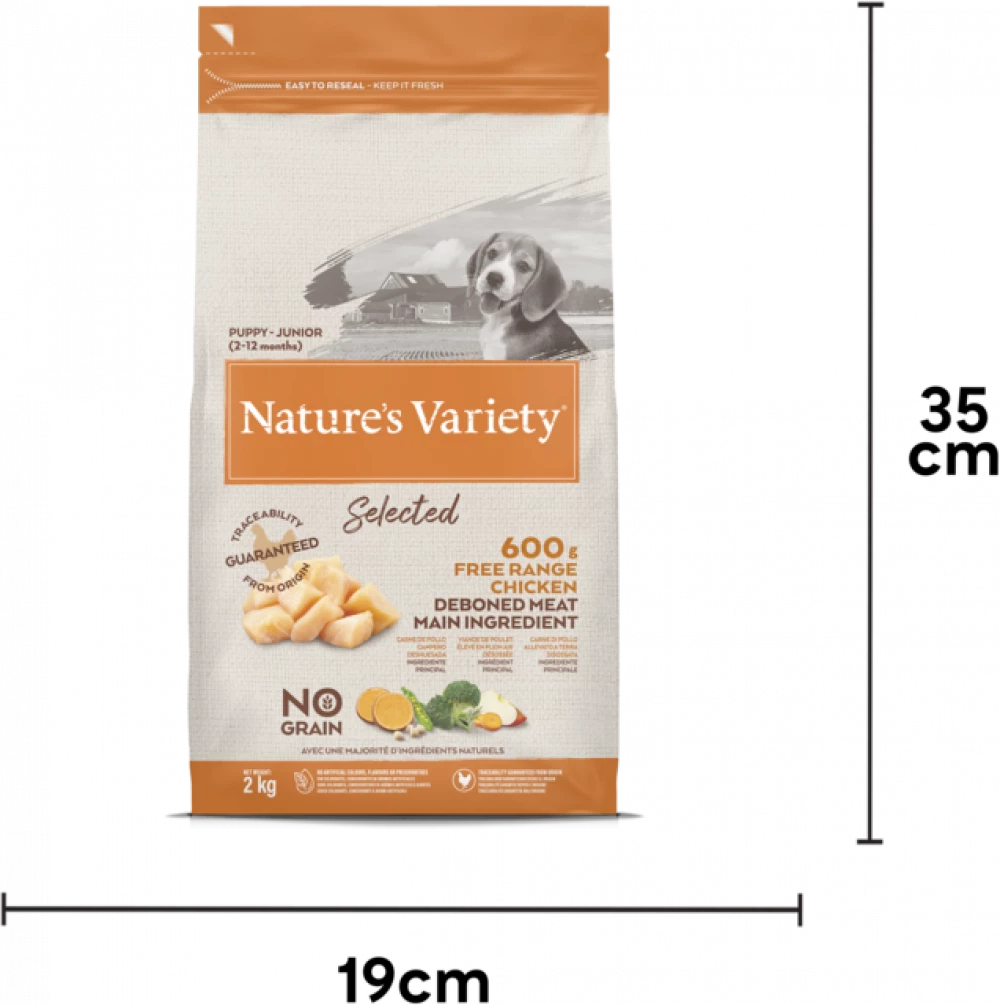 Selected Dry FREE RANGE CHICKEN For Puppies