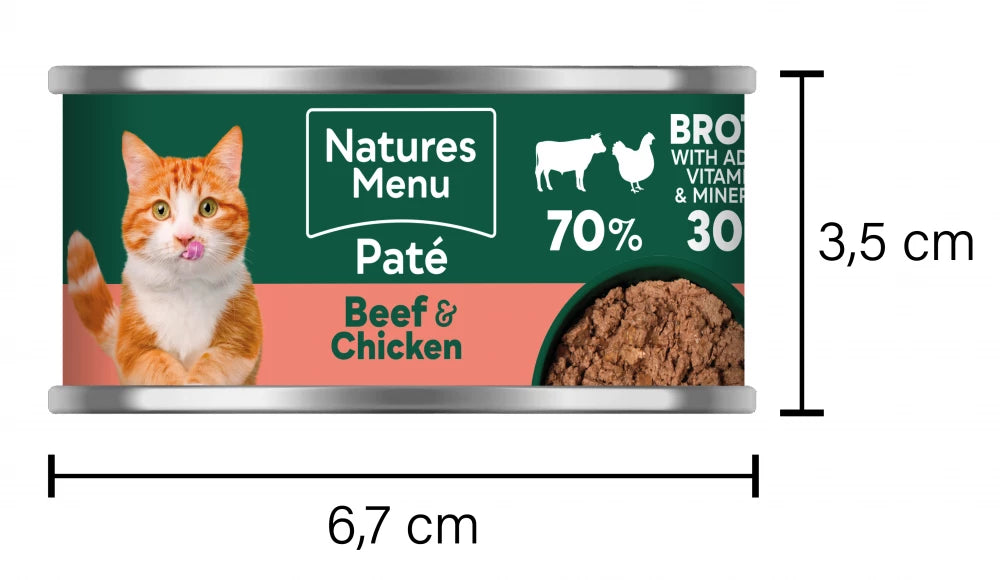 Beef & Chicken For Adult Cats