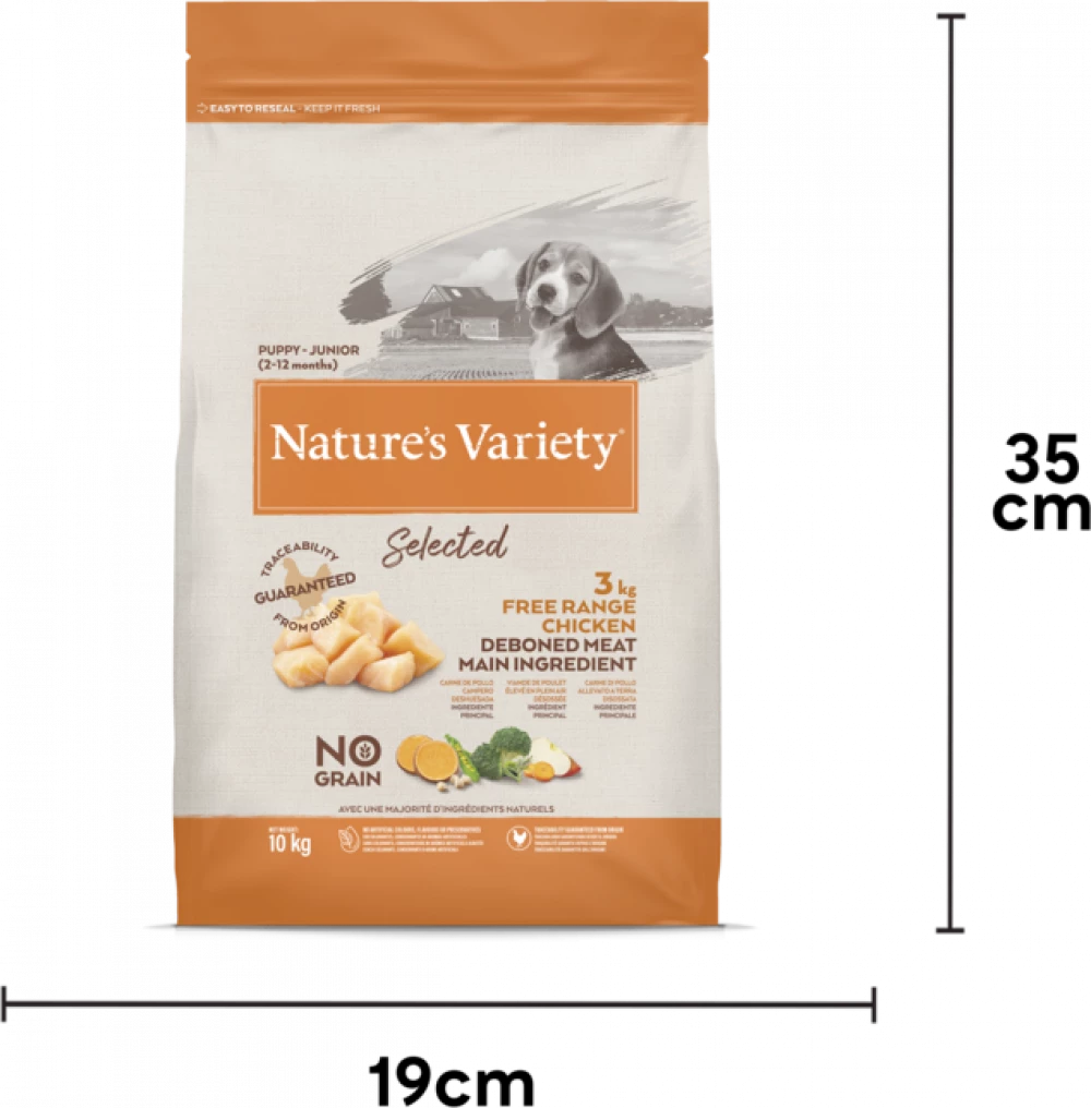 Selected Dry FREE RANGE CHICKEN For Puppies