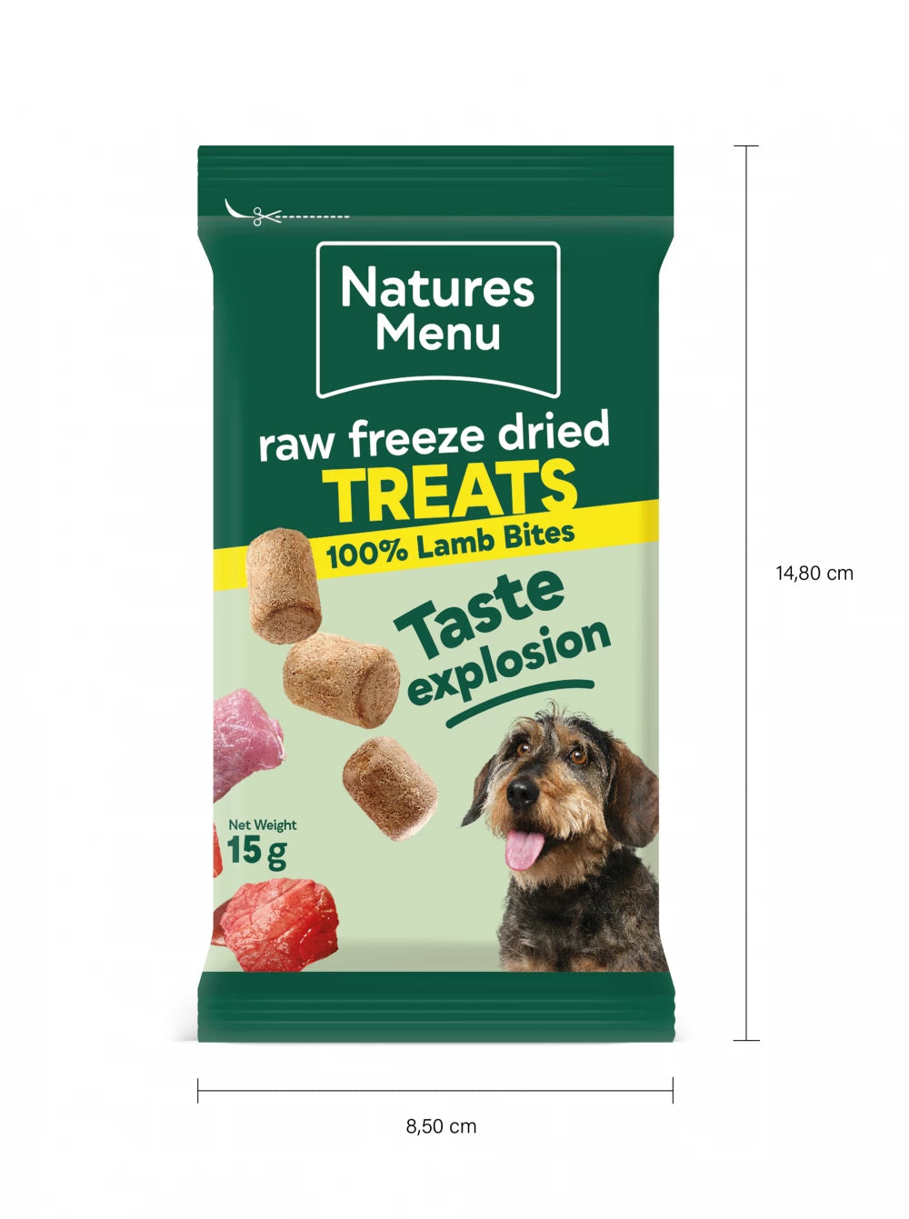 Freeze Dried Meat Bites 100% Lamb For All Dogs