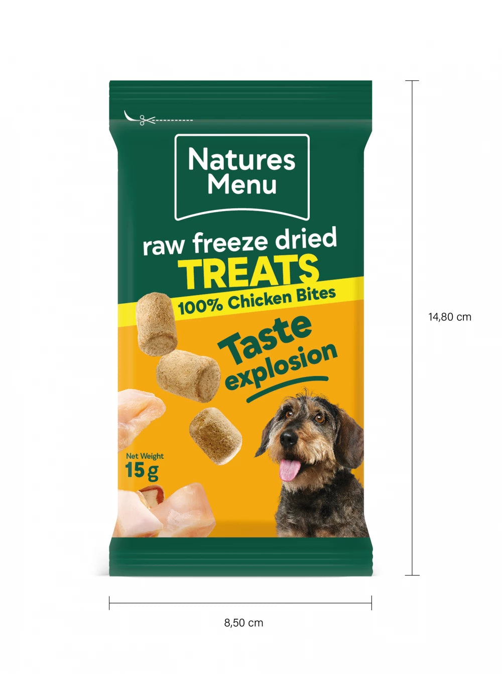 Freeze Dried Meat Bites 100% Chicken For All Dogs