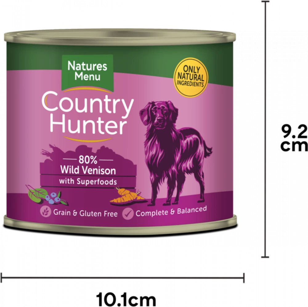Wild Venison with Superfood cans For Adult Dogs