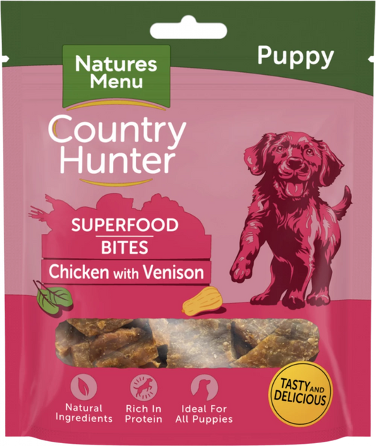 Country Hunter Superfood Bars Chicken With Venison For Puppies For Puppies
