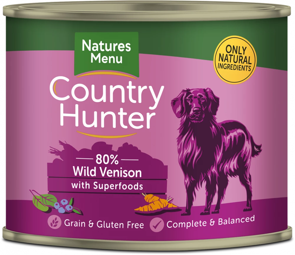 Wild Venison with Superfood cans For Adult Dogs