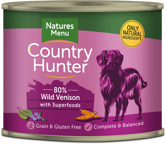 Wild Venison with Superfood cans For Adult Dogs