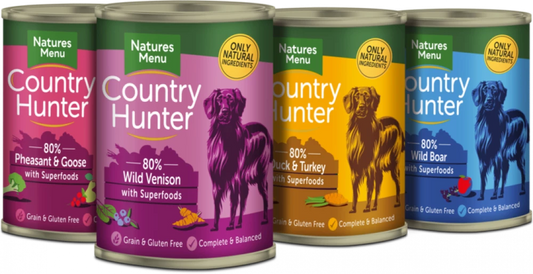 COUNTRY HUNTER GAME MEAT SELECTION CANS For Adult Dogs