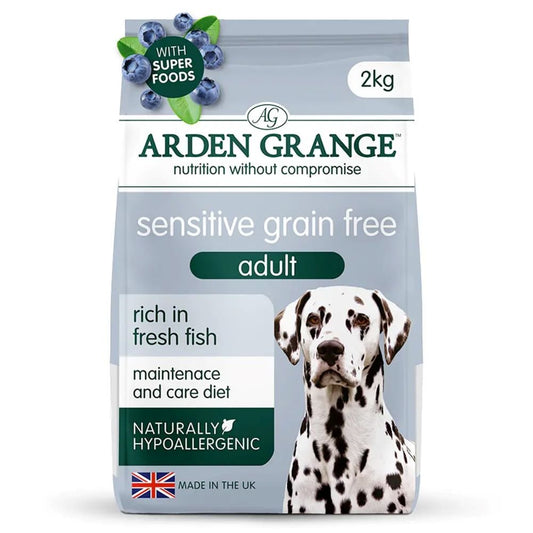 Arden Grange Adult Dog Sensitive - Ocean White Fish & Potato 2kg