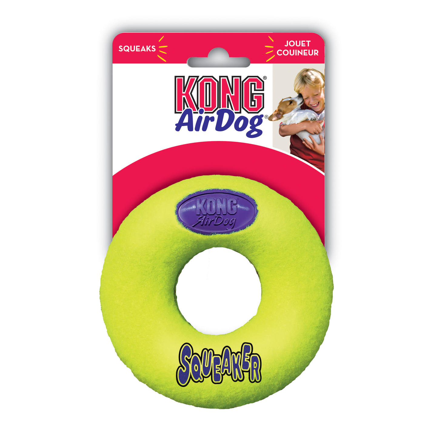 KONG AirDog Squeaker Donut Large x 1