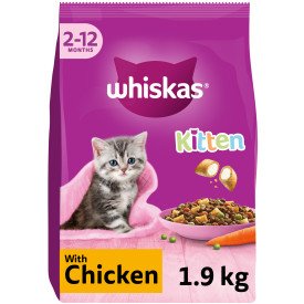 Whiskas Kitten & Junior Complete Chicken - 1.9kg